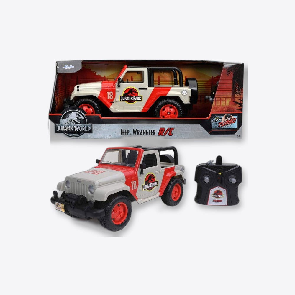 Jada Toys Coche radio control Jeep Wrangler Jurassic Park (imagen 3 de 6)