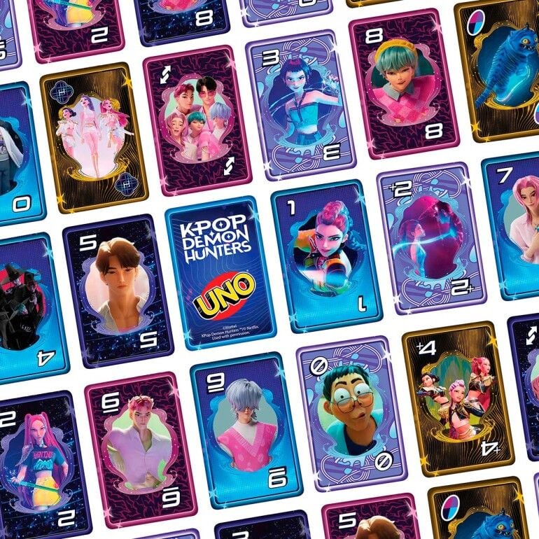 UNO K-Pop Demon Hunters - Juegos Cartas | Mattel