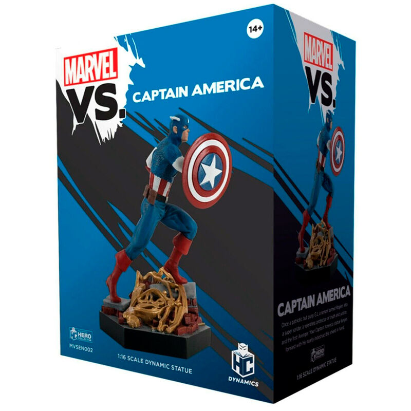 Eaglemoss Hero Collector Figura Capitan America VS. Marvel (imagen 2 de 5)