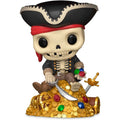 Funko Figura POP Deluxe Piratas del Caribe Treasure Skeleton Exclusive