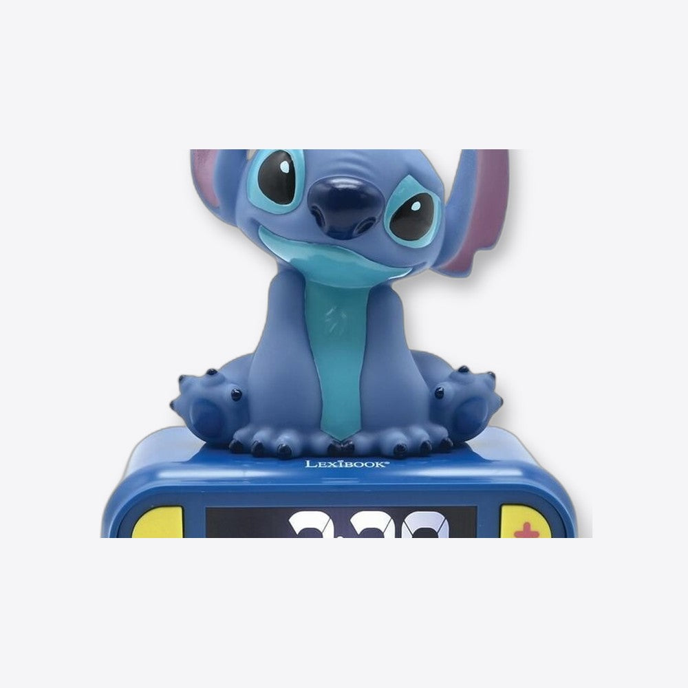 Lexibook Despertador 3D digital Stitch Disney luz y sonido (imagen 6 de 6)