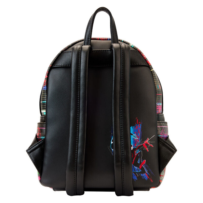 Mochila lenticular Cruzando el Multiverso Spiderman Marvel Loungefly 27cm (imagen 5 de 8)