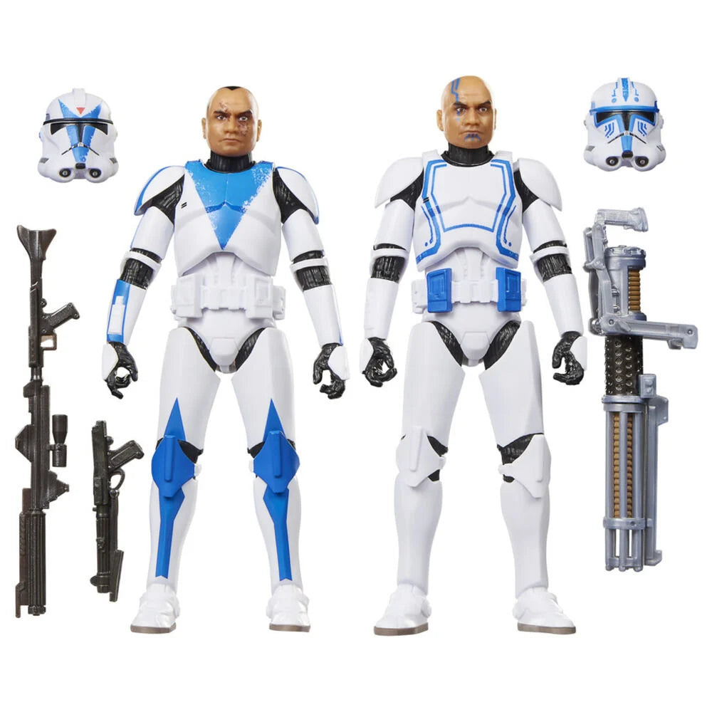 Hasbro Blister 2 figuras Clone Trooper Dogma & Clone Trooper Hardcase Star Wars 15cm (imagen 5 de 10)