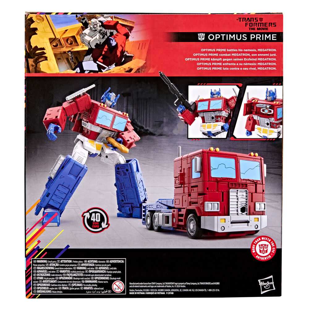 Hasbro Figura Optimus Prime One Shall Stand Studio Series Transformers The Movie 18cm (imagen 5 de 7)