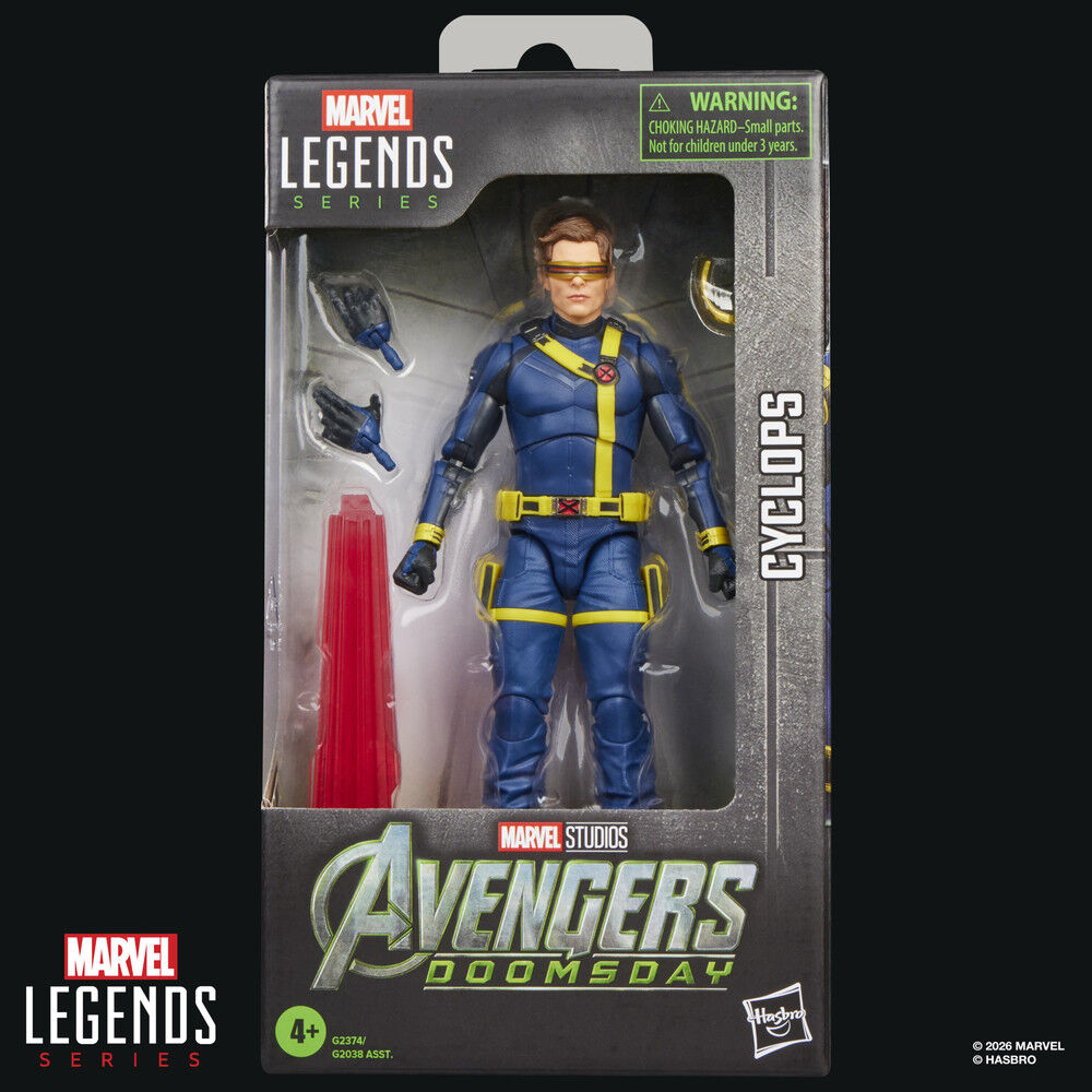 Hasbro Figura Cyclops Avengers Doomsday Marvel Legends Series 15cm (imagen 4 de 10)