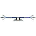 Replica hasbro escala 1:1 blue ranger lanza de poder deluxe power rangers lightning collection