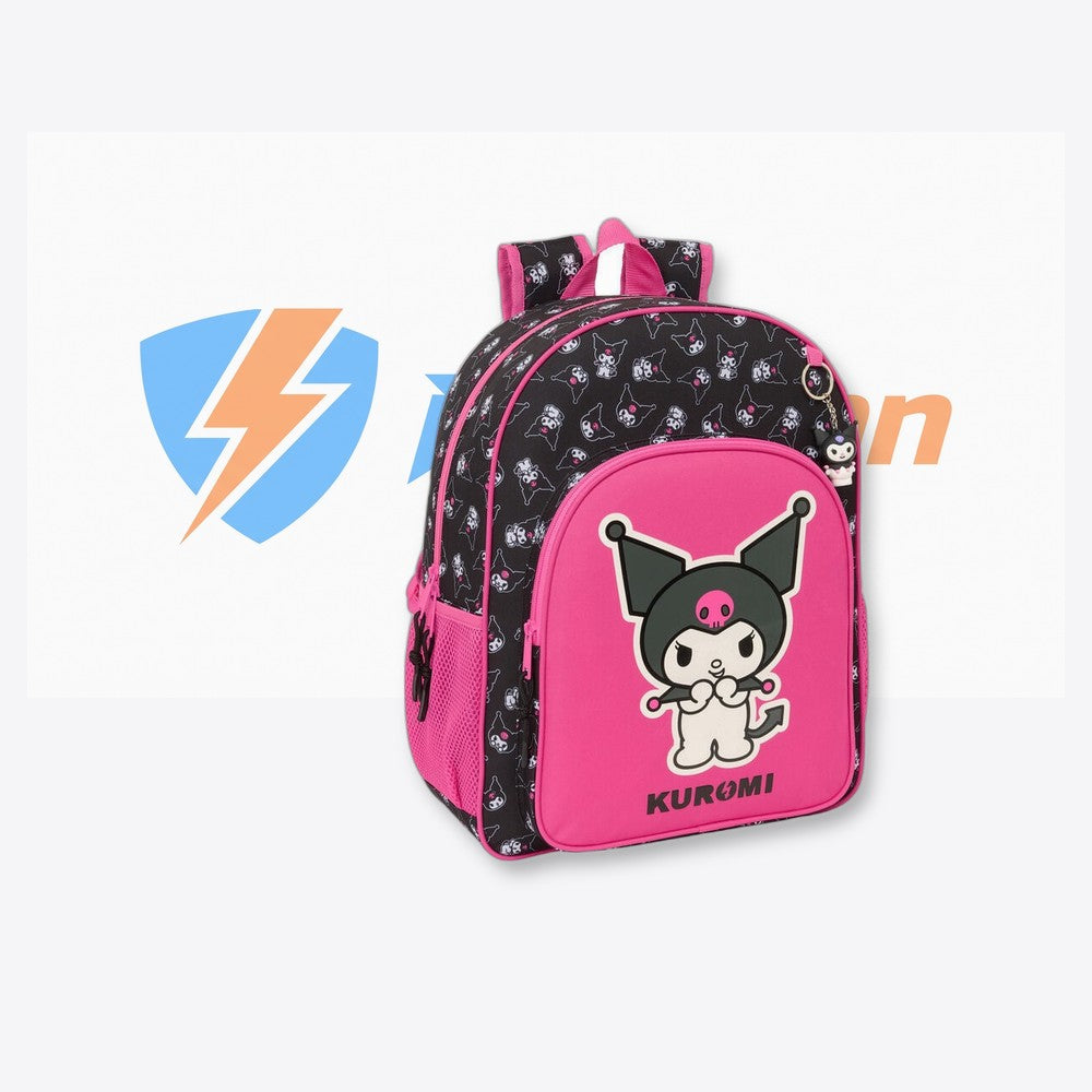 Safta Mochila Kuromi Hello Kitty adaptable 42cm (imagen 6 de 6)