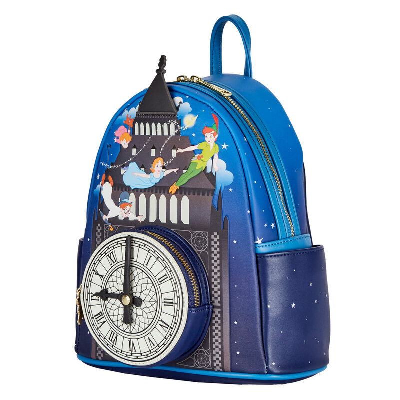 Mochila Reloj Peter Pan Disney Loungefly 26cm (imagen 3 de 6)