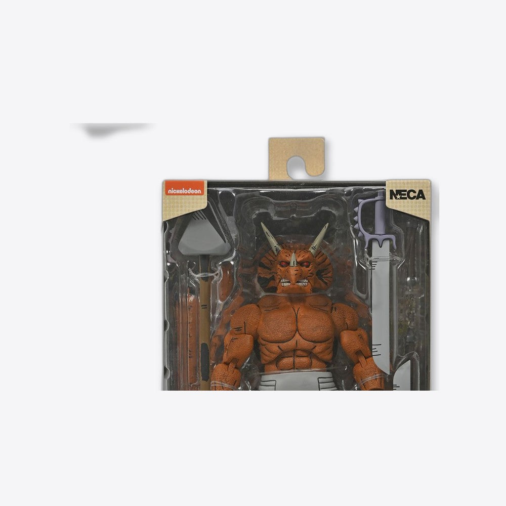 Figura neca teenage mutant ninja turtles mirage comics triceraton gladiator scale action 18cm (imagen 3 de 6)