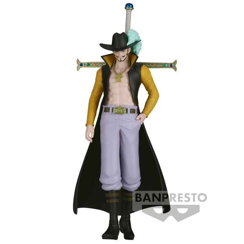 One Piece Figura Dracule Mihawk The Shukko Banpresto 16cm