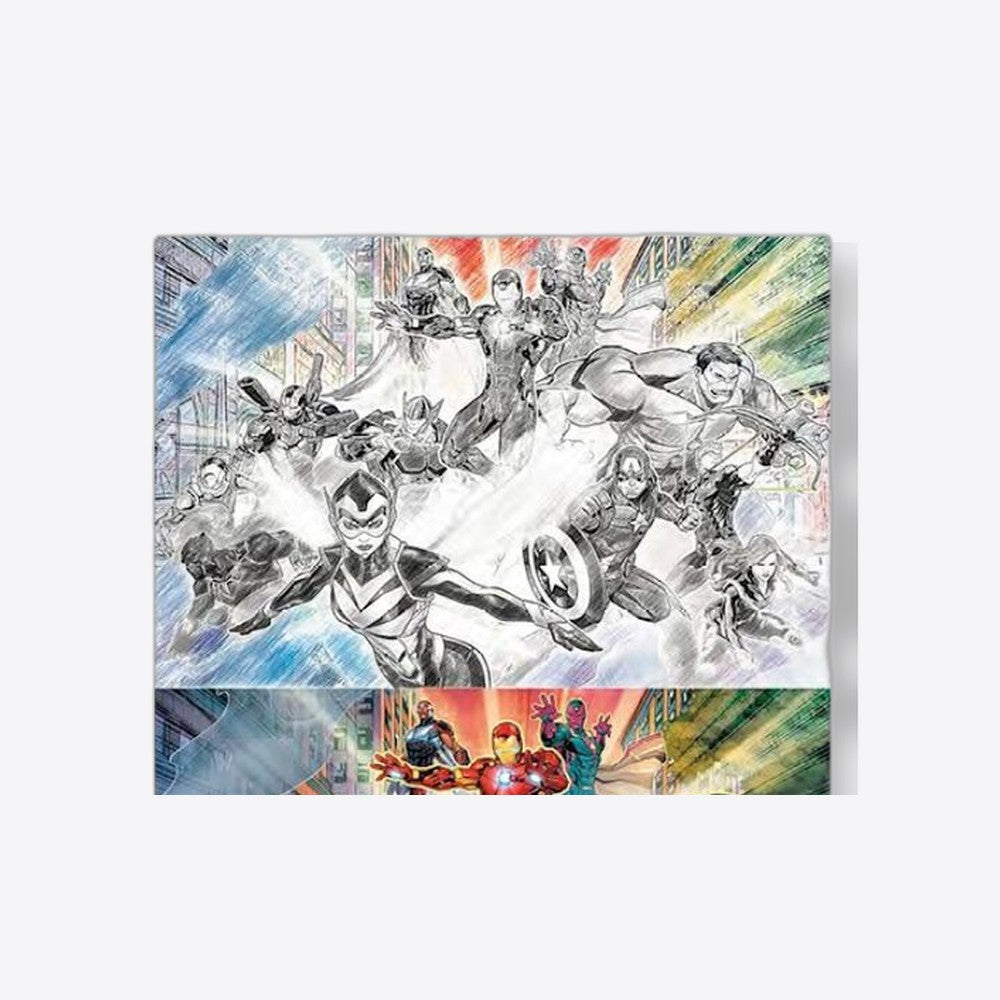 Desconocido Puzzle para rascar prime 3d marvel collage de personajes 150 piezas (imagen 3 de 6)