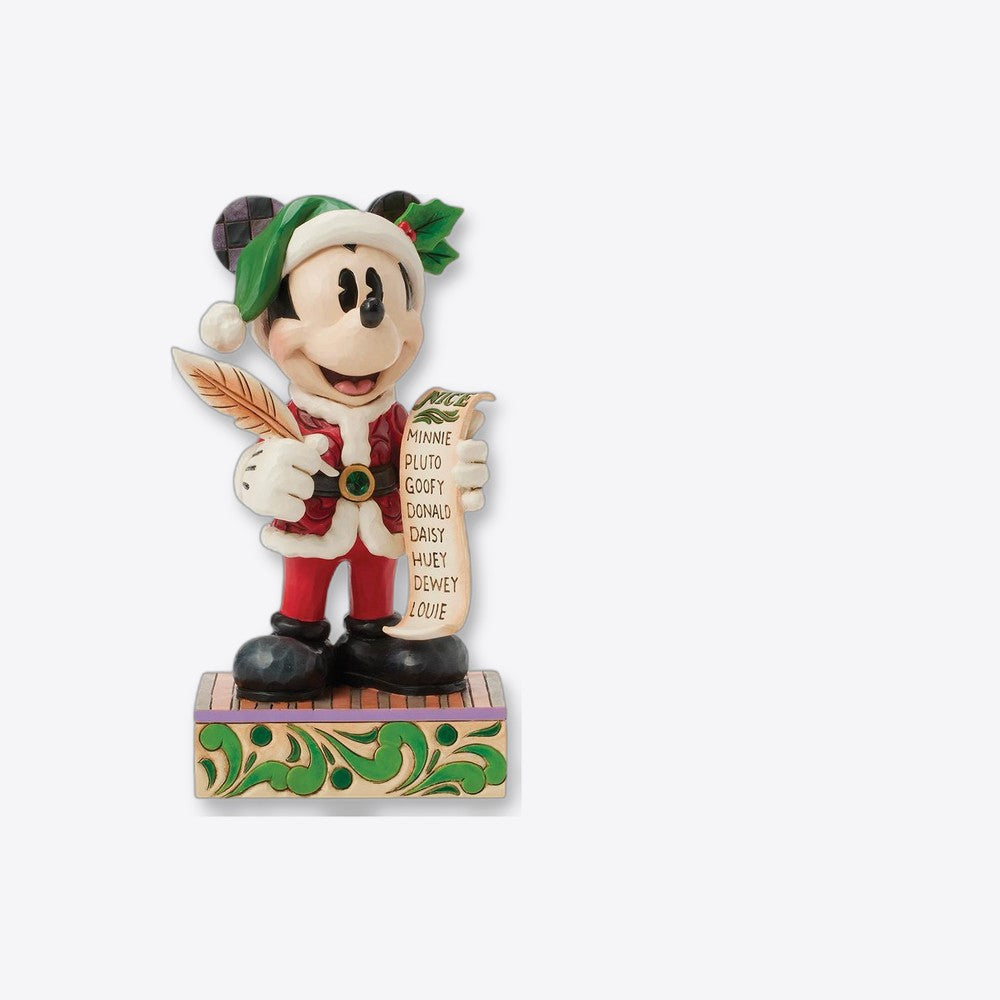 Figura enesco disney papá noel mickey (imagen 6 de 6)