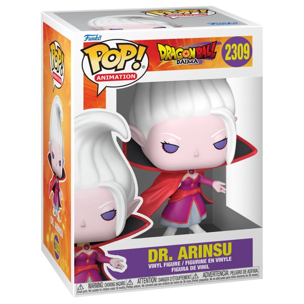Dragon Ball Daima Figura POP Dr. Arinsu Funko Oficial