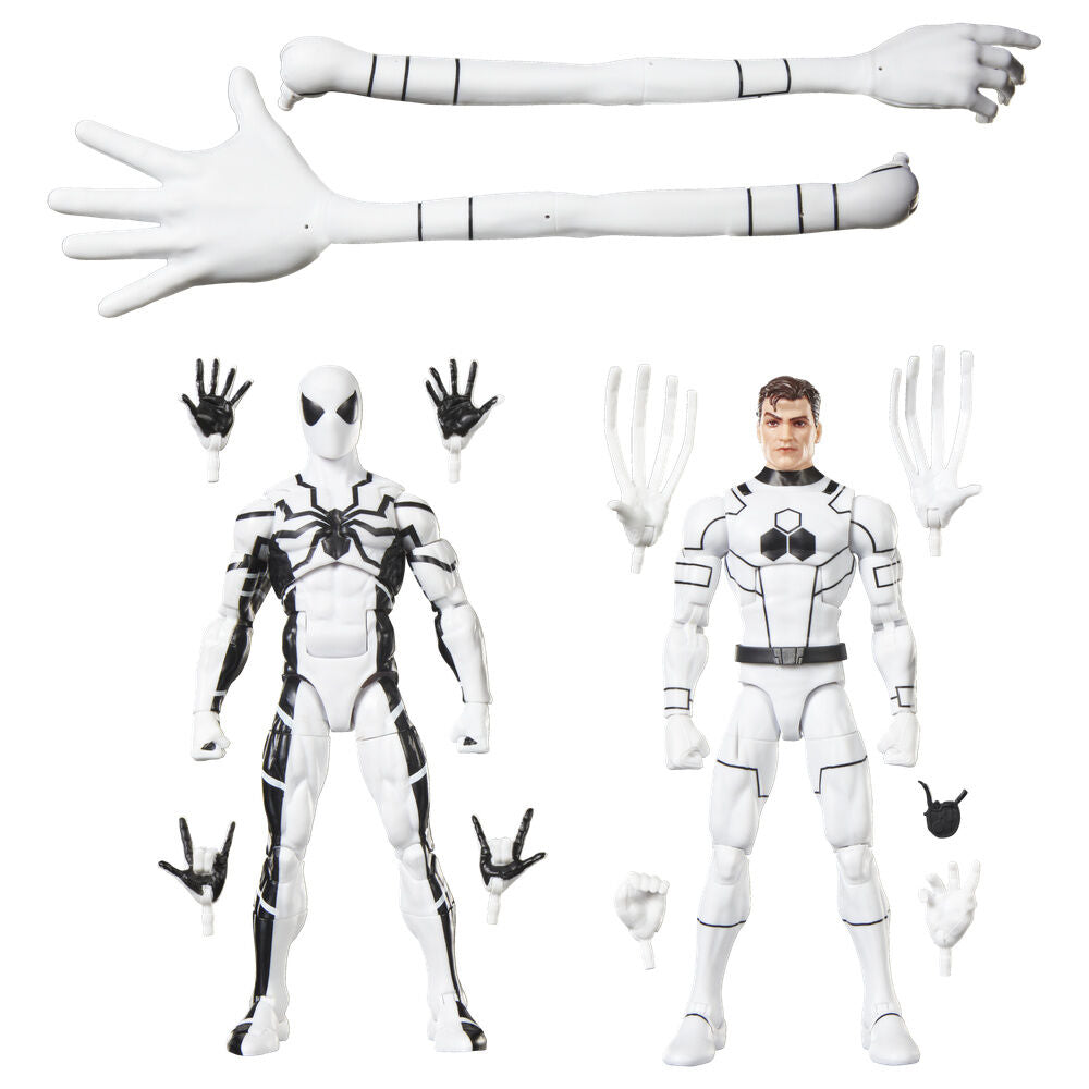 Hasbro Set 2 figuras Mister Fantastic & Spiderman Los Cuatro Fantasticos Marvel Legends Series 15cm (imagen 2 de 10)