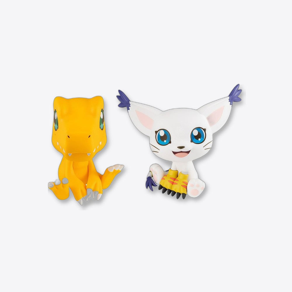 Figuras megahouse digimon lookup pack agumon & tailmon (imagen 2 de 6)