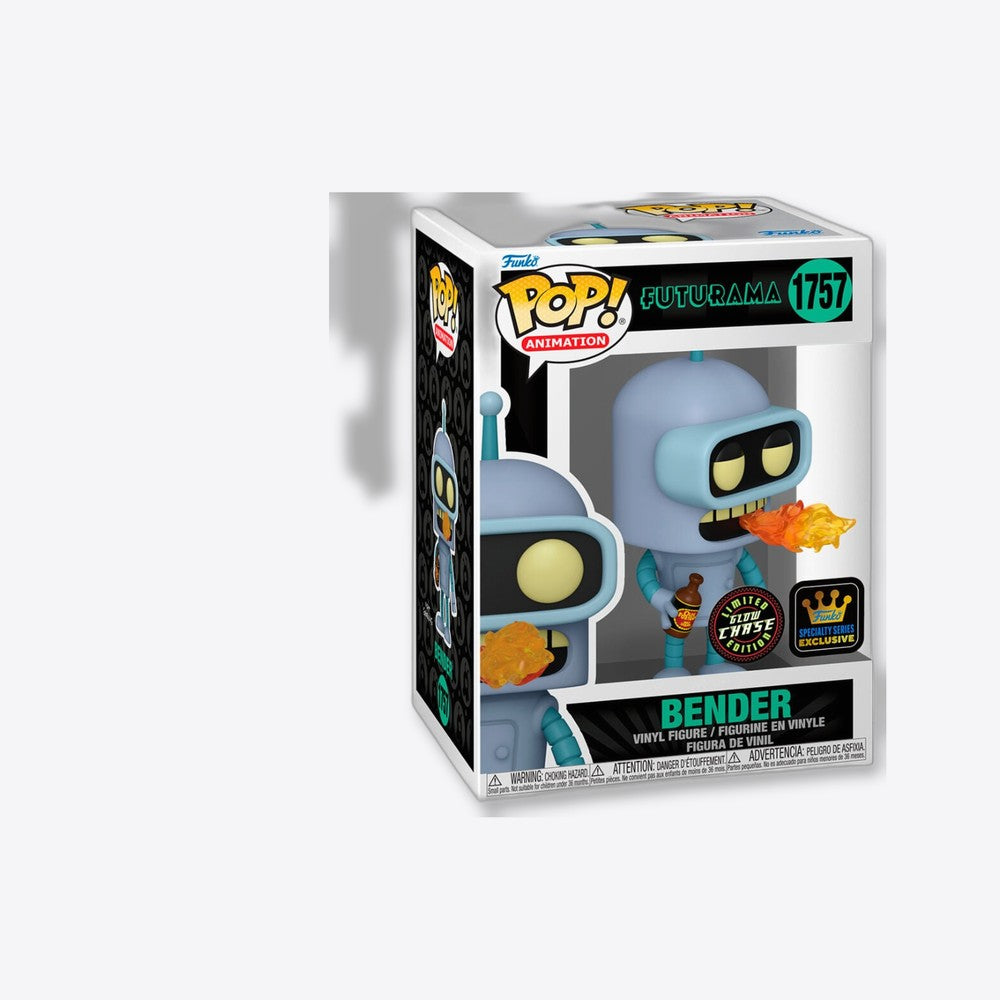 Funko Figura POP Futurama Bender Chase (imagen 5 de 6)
