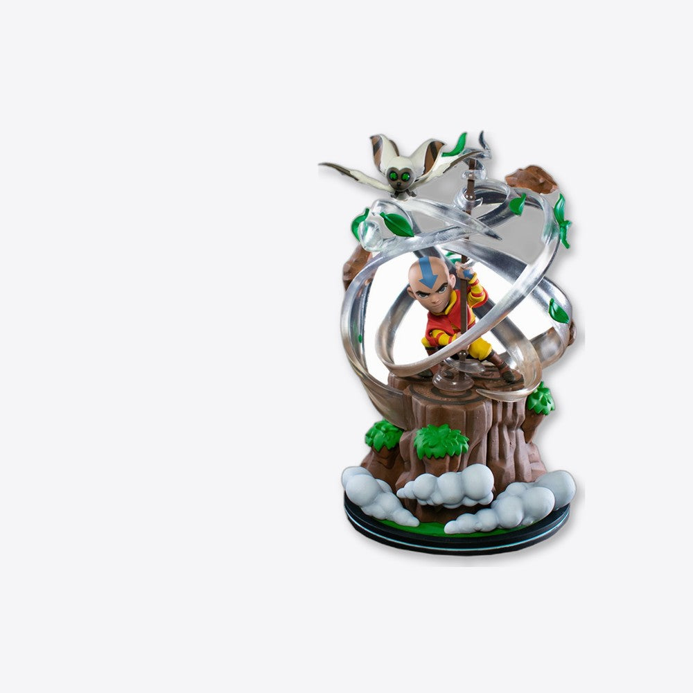 Figura quantum mechanix avatar: the last airbender aang 23 cm  q - fig max elite (imagen 4 de 6)