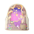 Lf | Lounfefly Mochila With Lanterns Scene Tangled Rapunzel Disney Loungefly 26cm