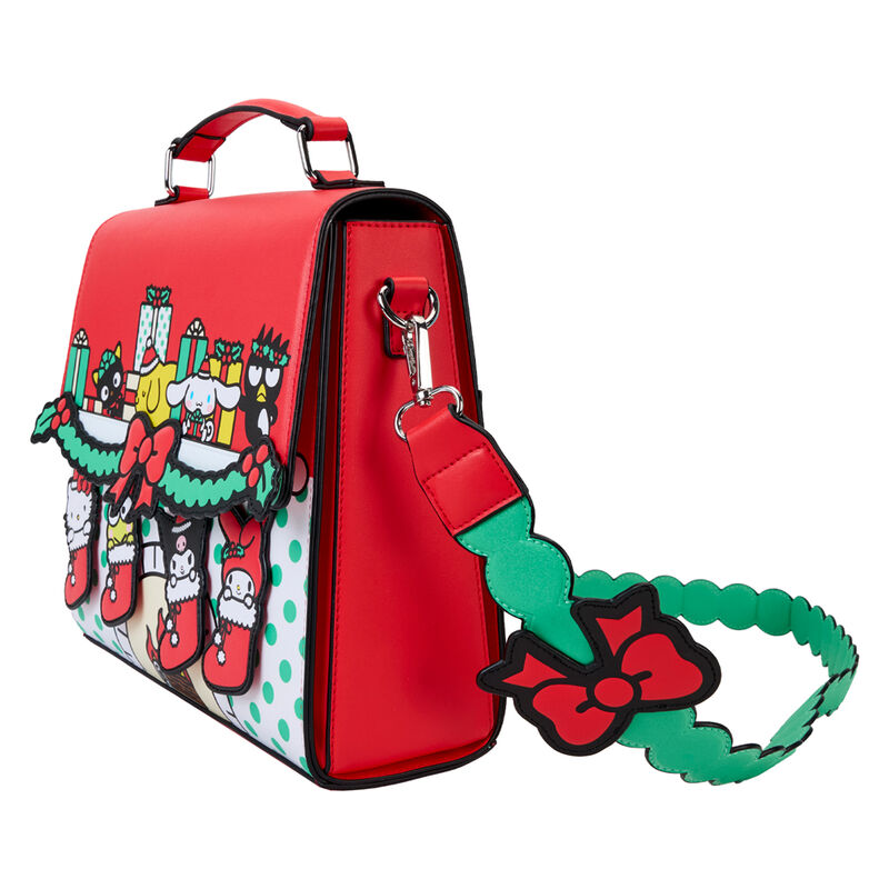 Bolso bandolera Christmas Hello Kitty Sanrio Loungefly (imagen 2 de 7)