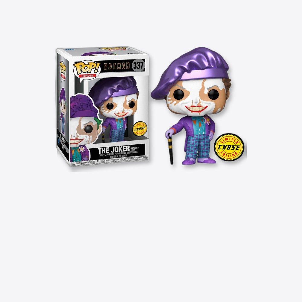 Funko Figura POP DC Comics Batman 1989 Joker with Hat Chase (imagen 6 de 6)