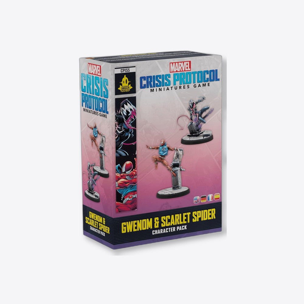 Asmodee Juego de mesa marvel crisis protocol gwenom & scarlet spider edad recomendada 14 años (imagen 2 de 6)