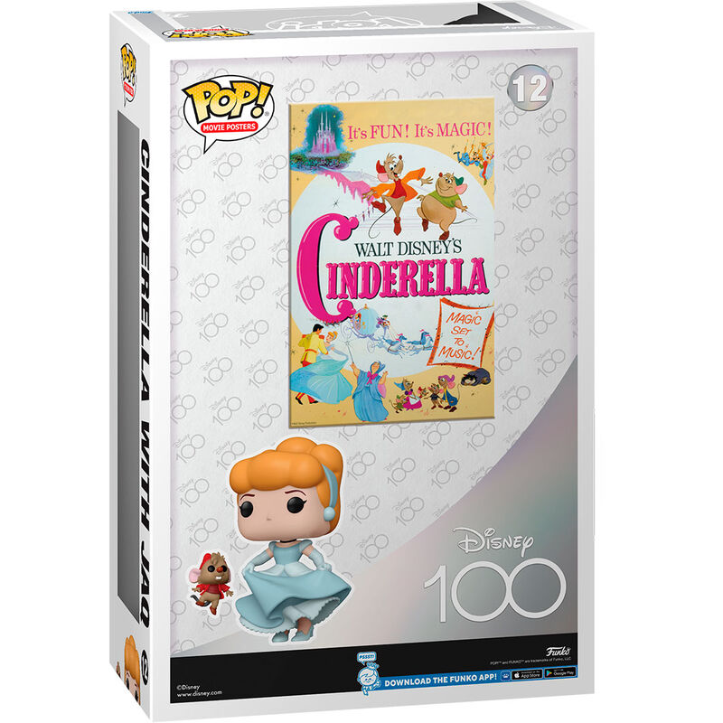 Funko Figura POP Movie Poster Disney Cenicienta (imagen 3 de 4)