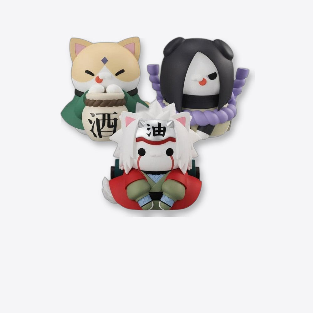 Pack figuras megahouse 3 unidades naruto megacat nyanto! gift incluido (imagen 6 de 6)