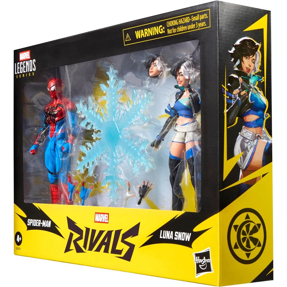 Hasbro Figura Spider-Man & Luna Snow Rivals Marvel Legends 15cm (imagen 4 de 4)