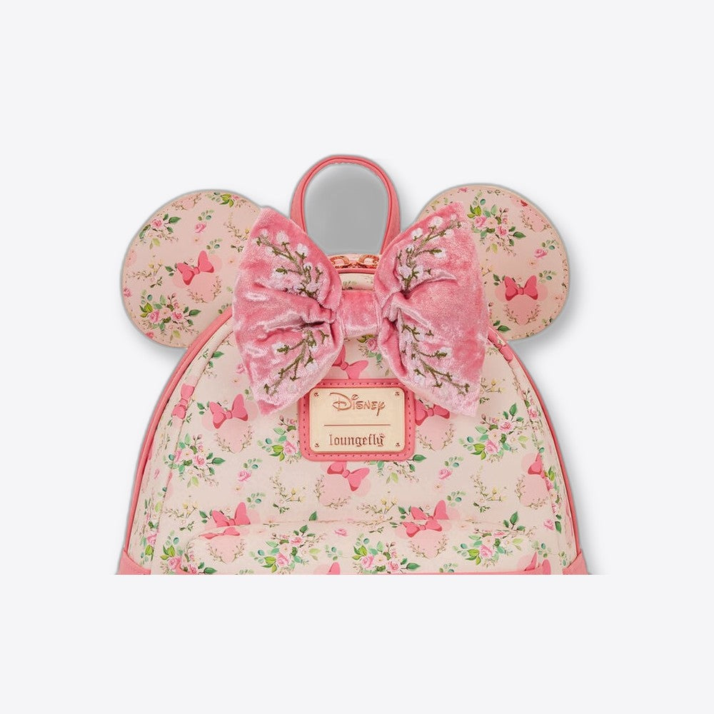 Mochila Floral Minnie Disney Loungefly (imagen 6 de 6)