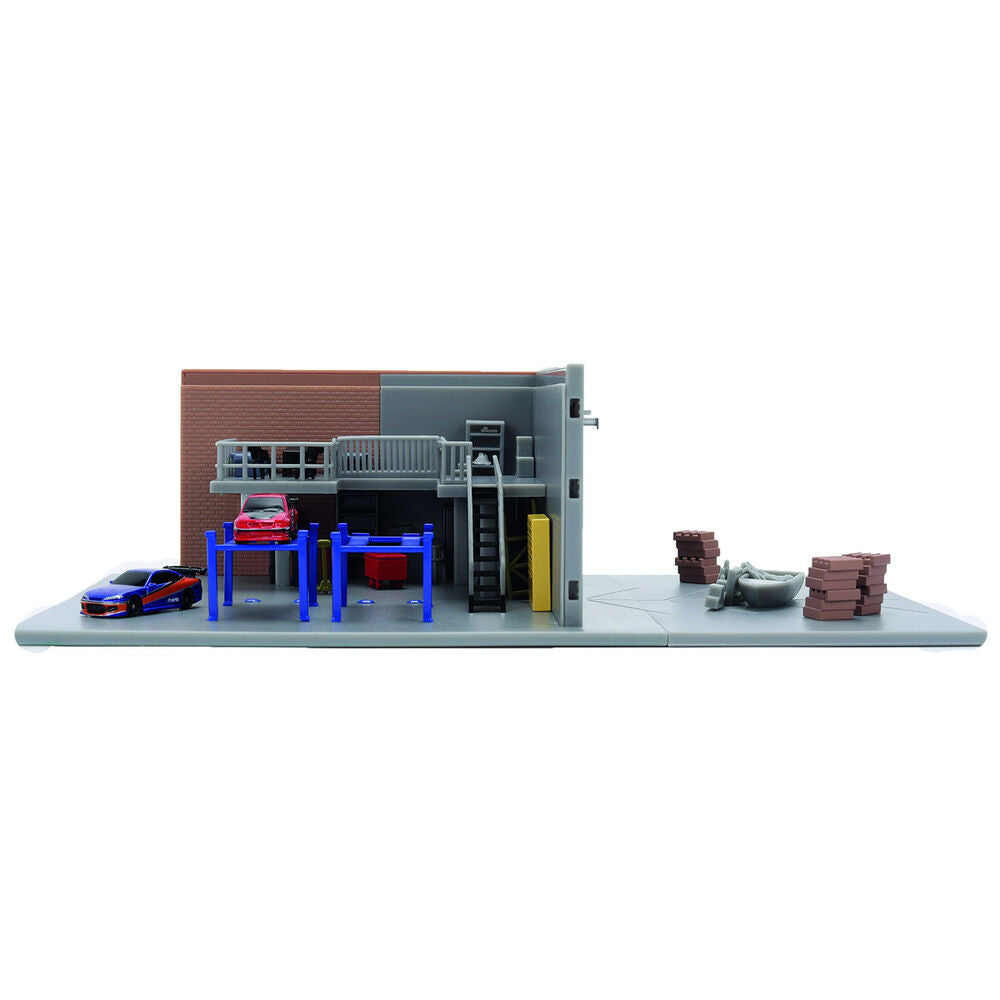 Fast & Furious Diorama Garaje de Han Jada Toys