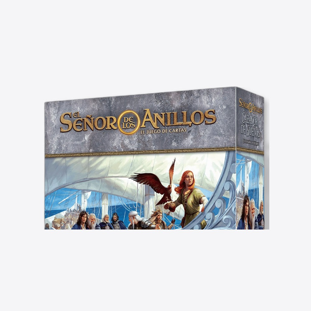 Asmodee Juego de mesa el señor de los anillos juego de cartas expansion cazador de sueños expansion de heroes (imagen 3 de 6)