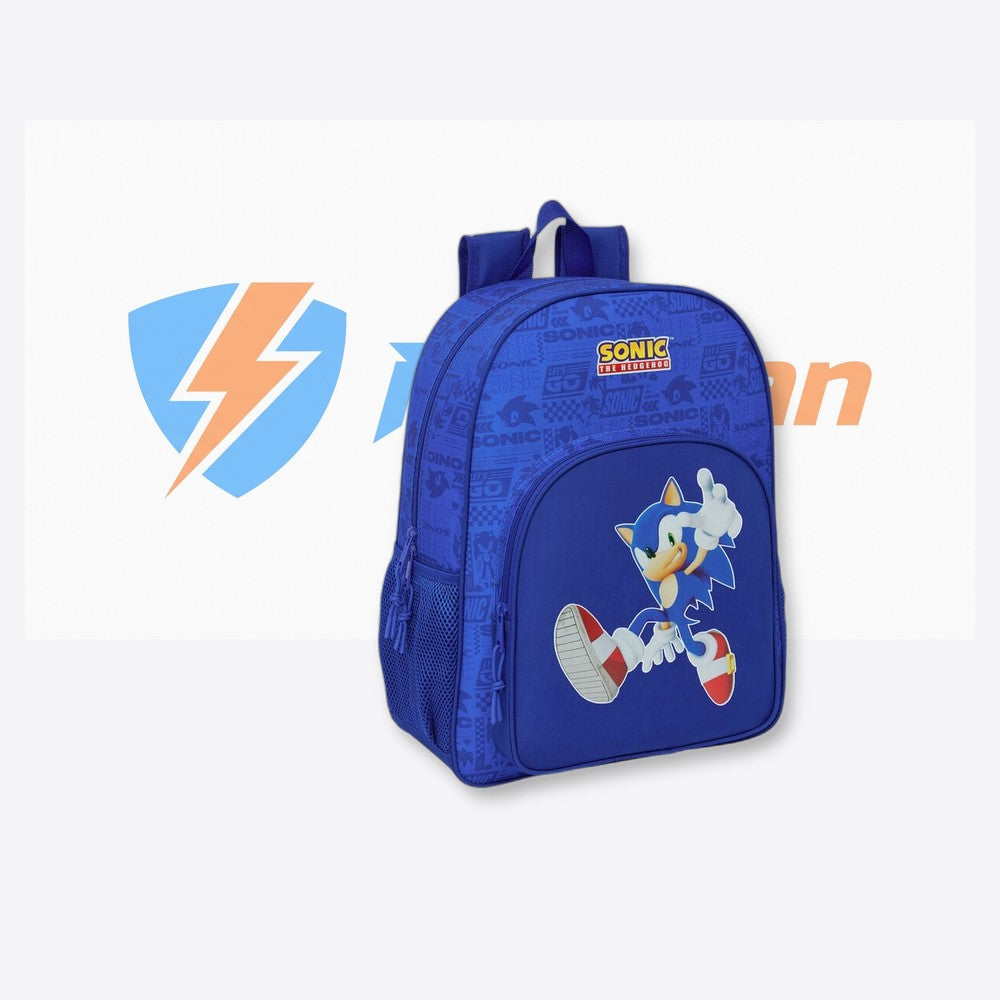 Safta Mochila Sonic the Hedgehog 42cm adaptable (imagen 6 de 6)