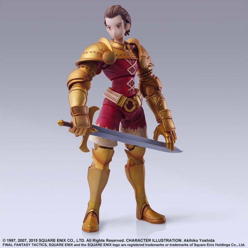 Square-Enix Figura Delita Heiral Final Fantasy Tactics Bring Arts 14cm (imagen 3 de 6)