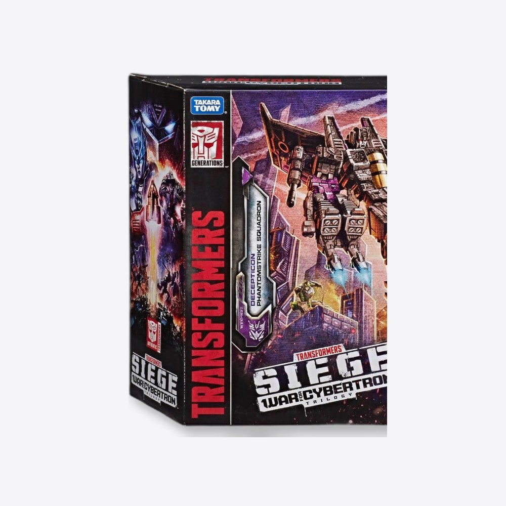 Hasbro Figura Decepticon Phantomstrike Squadron War For Cybertron Transformers 20cm (imagen 5 de 6)