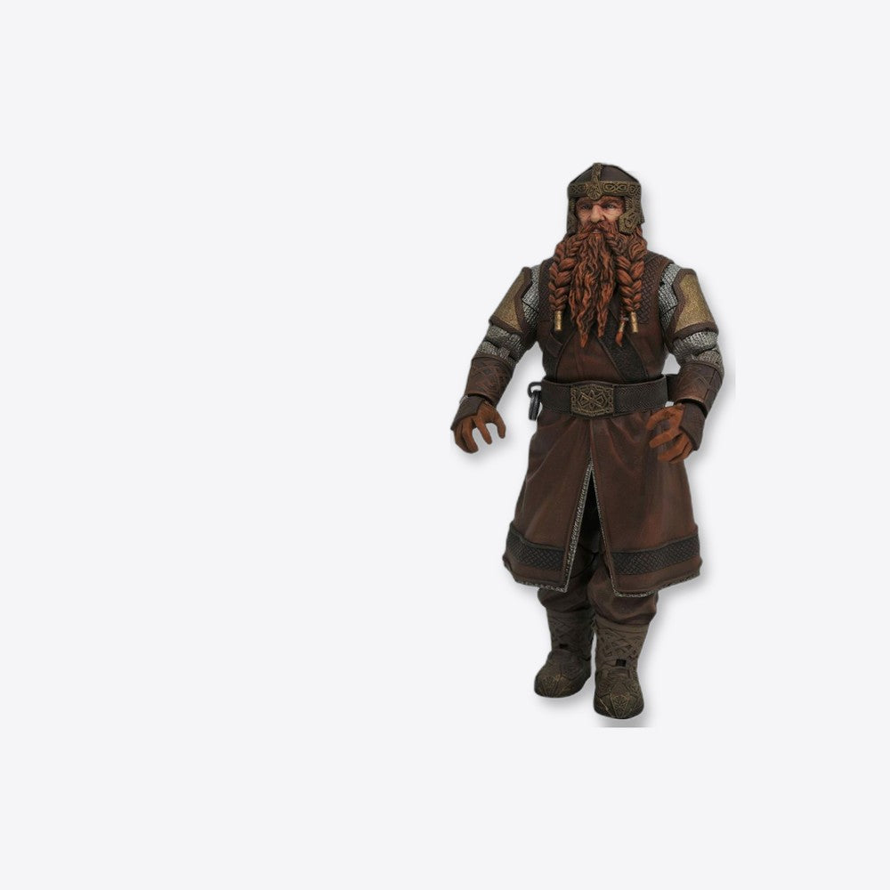 Diamond Select Toys Figura diamond collection el señor de los anillos series 1 re - run gimli 18cm (imagen 4 de 6)