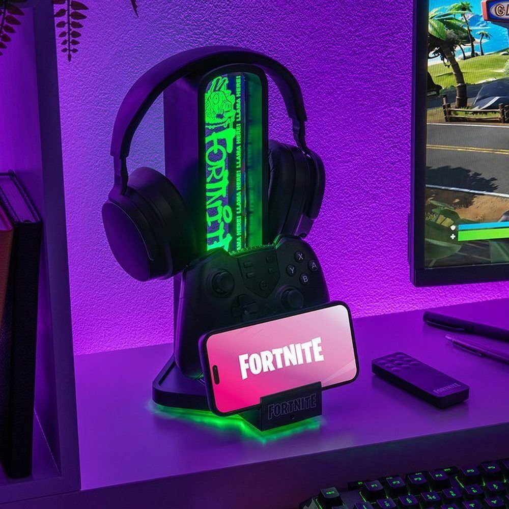 Paladone Soporte auriculares 3 en 1 Fortnite (imagen 2 de 5)