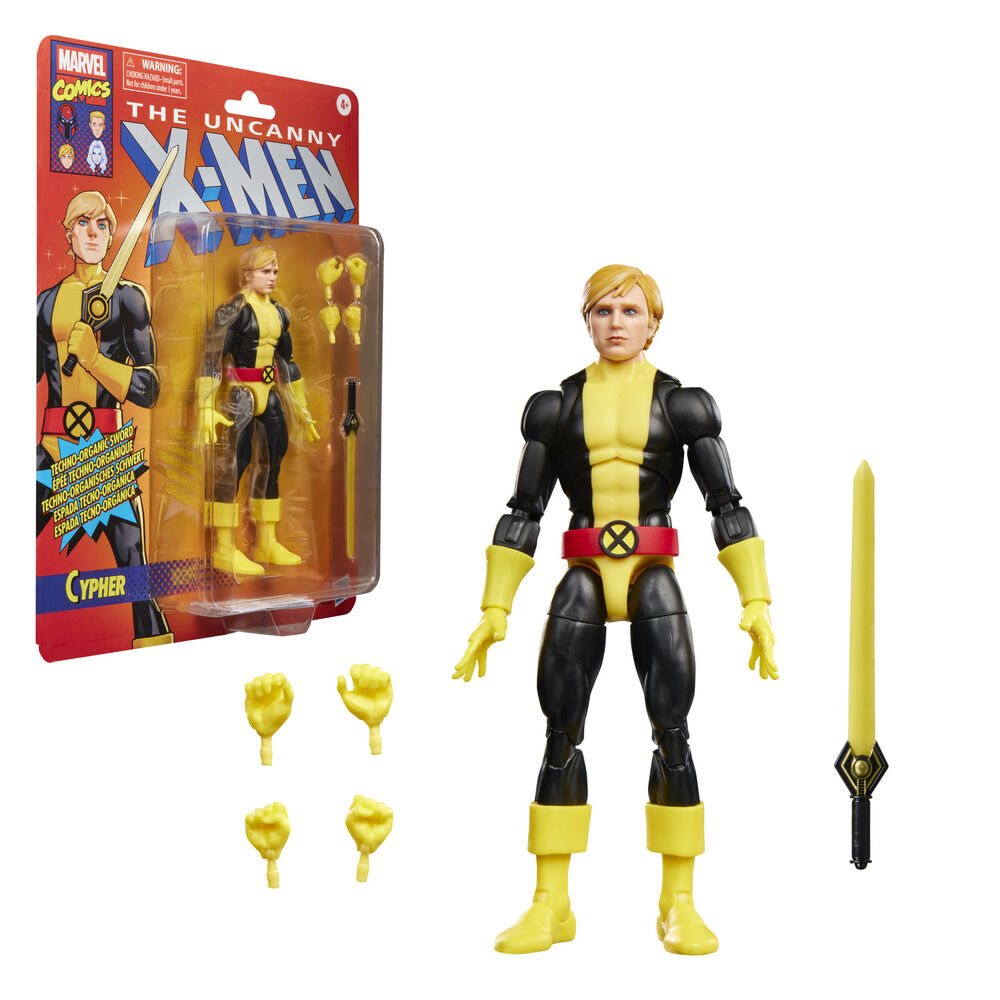 Hasbro Figura Cypher X-Men The Uncanny Marvel Comics 15cm (imagen 10 de 10)