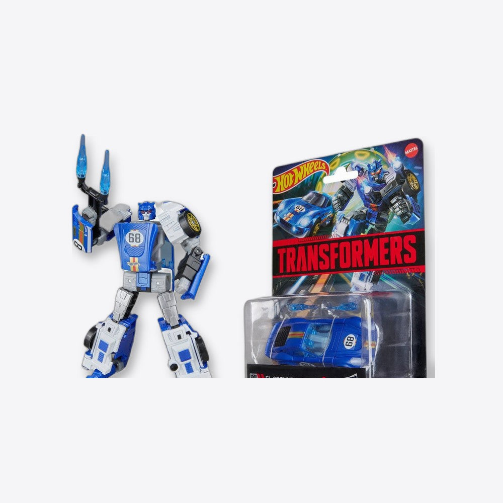Hasbro Figura El Segundo Coupe Hot Wheels Transformers 12.5cm (imagen 5 de 6)