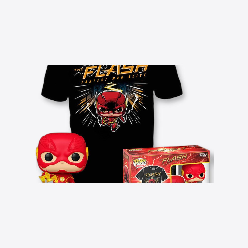 Funko Set figura POP & Tee DC Comics The Flash (imagen 5 de 6)