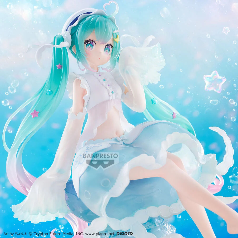 Banpresto Figura Hatsune Miku Clearluxe Jellyfish Vocaloid 20cm (imagen 3 de 5)