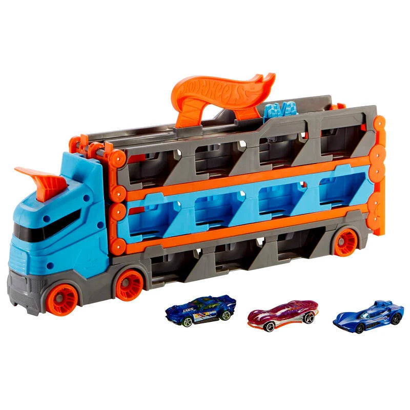 Hot Wheels Camión Transporte Convertible Juguete Niños