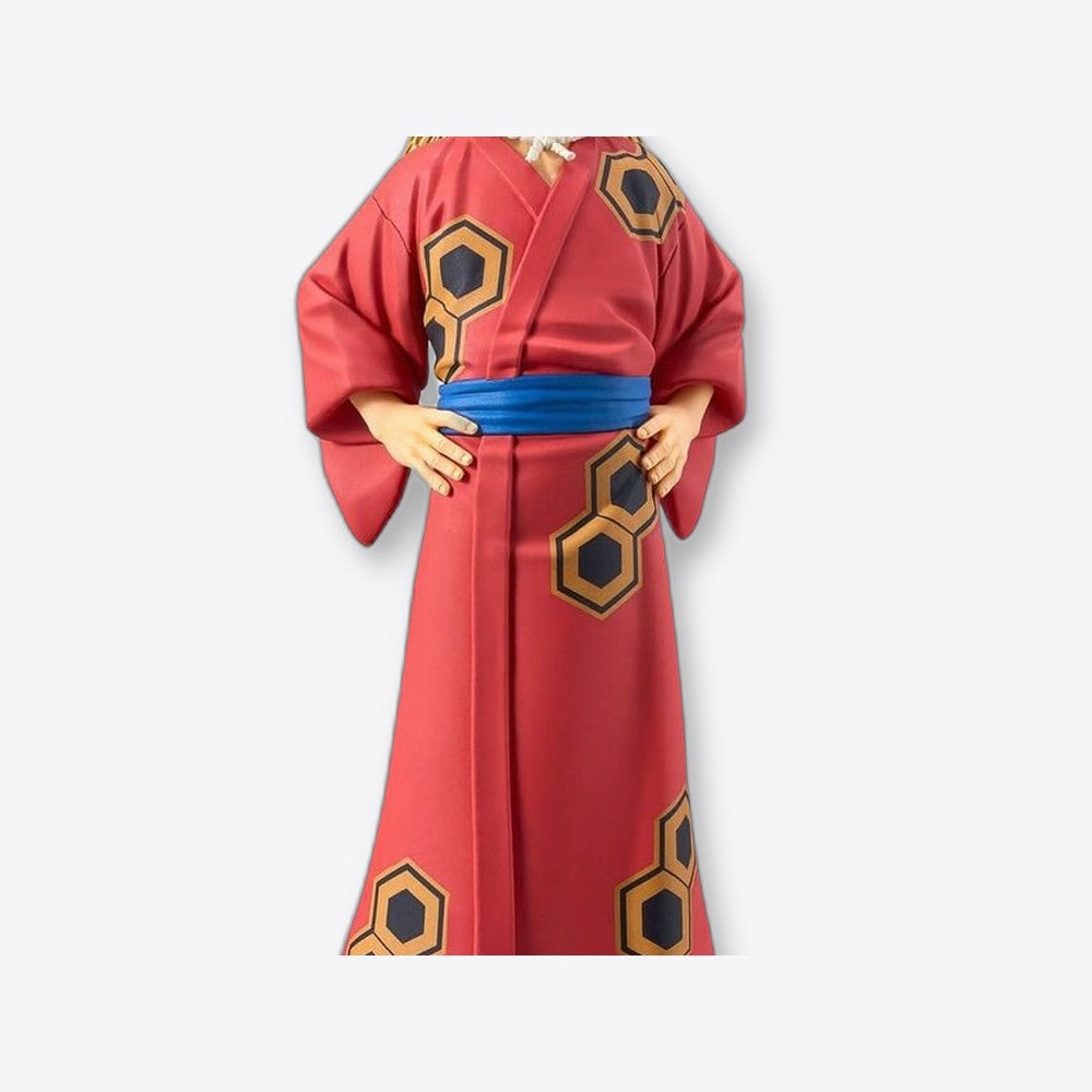 Banpresto Figura Monkey D Luffy Wanokuni Yukata The Grandline Series One Piece 16cm (imagen 5 de 6)