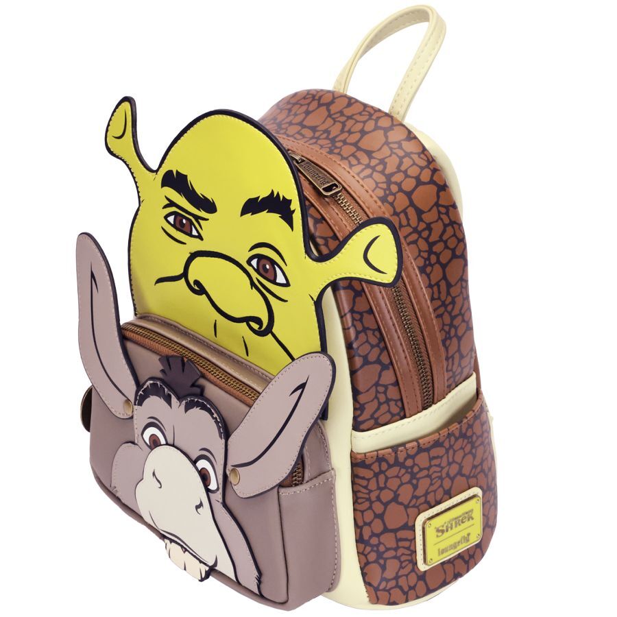 Mochila Shrek & Donkey Shrek Loungefly 31cm (imagen 3 de 7)