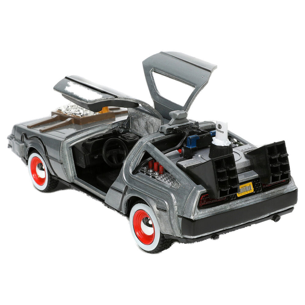 Regreso al Futuro Réplica DeLorean Time Machine Parte III Jada Toys