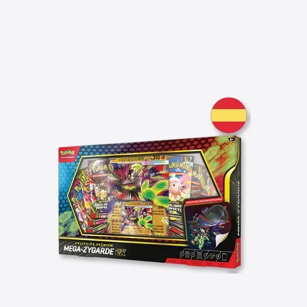 Pokemon Juego De Cartas Blister cartas Premium Ex Mega-Zygarde Pokemon español (imagen 6 de 6)