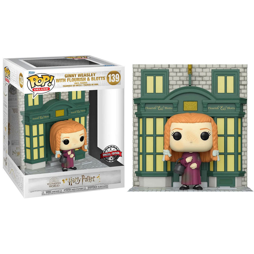 Funko Figura POP Harry Potter Diagon Alley Ginny Weasley Flourish & Blotts Exclusive (imagen 3 de 4)