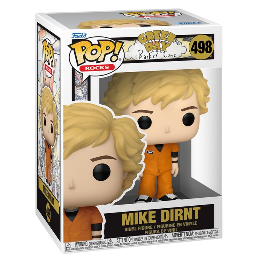 Funko POP Green Day Mike Dirnt Basket Case Figura