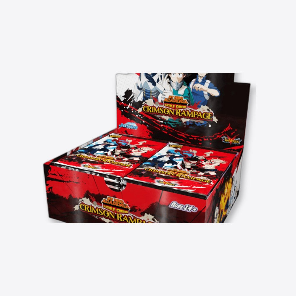 Desconocido Juego de cartas my hero academia booster pack crimson rampage 24 unidades (imagen 5 de 6)