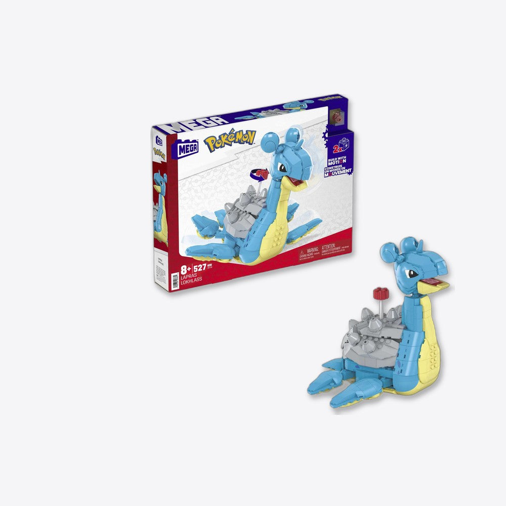 Desconocido Figura mattel mega construx pokemon lapras 527 piezas (imagen 4 de 6)