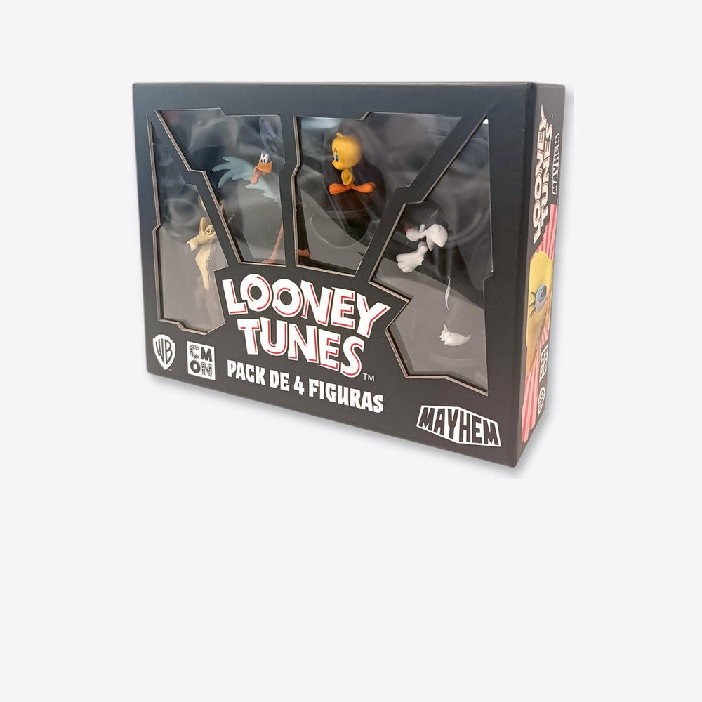 Asmodee Juego de mesa looney tunes mayhem pack de 4 figuras pegi 10 (imagen 6 de 6)